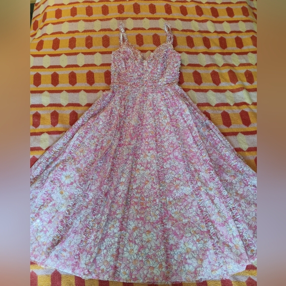 Mac Duggal Dresses & Skirts - Mac Duggal Pink Floral Dress